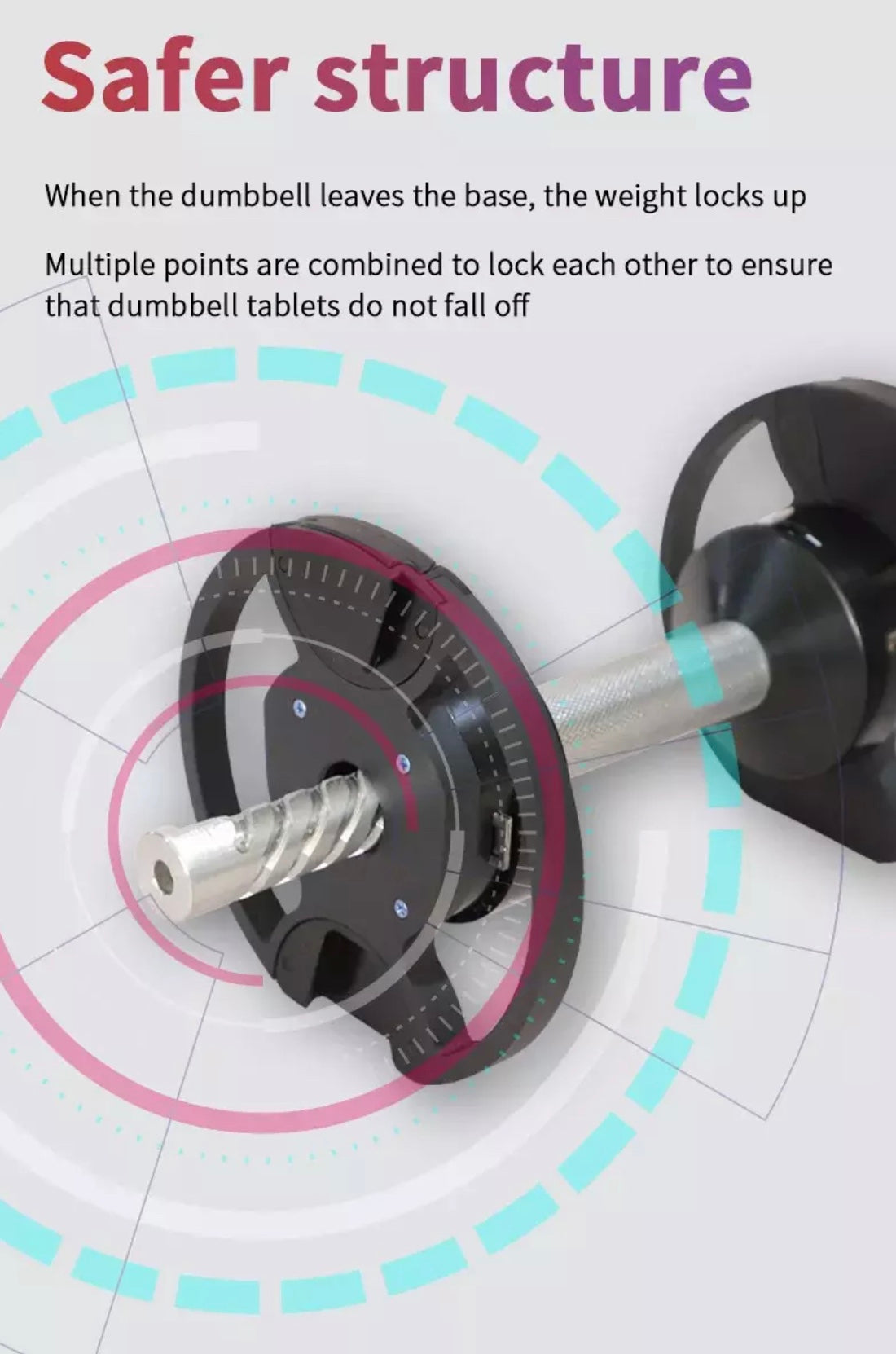 Adjustable Dumbbells [PAIR] (2-20kg) EASY TWIST MECHANISM