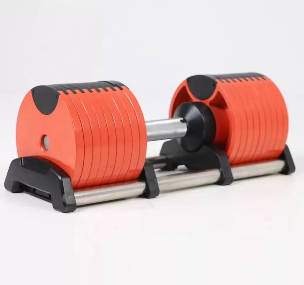 Adjustable Dumbbells [PAIR] (2-20kg) EASY TWIST MECHANISM