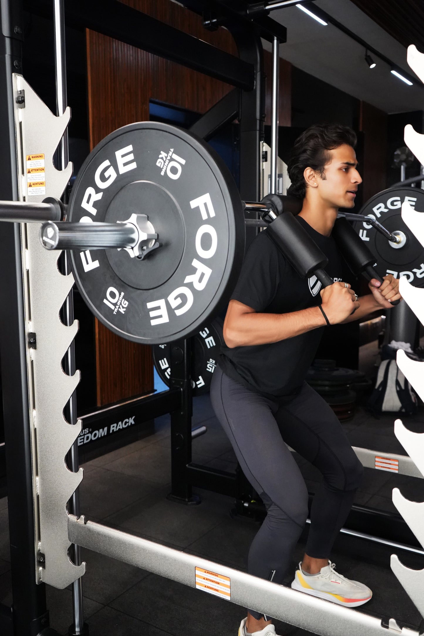 Black Training Bumper Plates