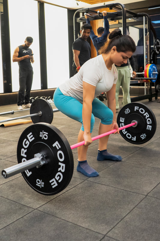 Multipurpose Women’s Cerakote(Pink) Barbell